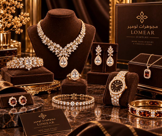 طقم مجوهرات كامل